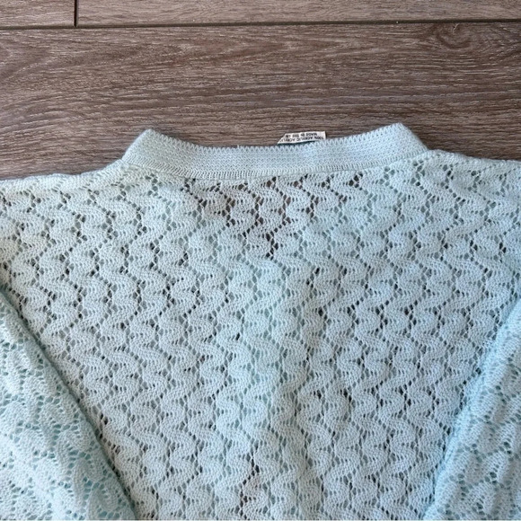 Vintage 70s Courtaulds Courtelle Acrylic Cardigan Made in UK - Picture 12 of 13